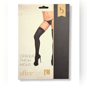 🖤 After Dark Opaque Thigh Highs – NWT – OS